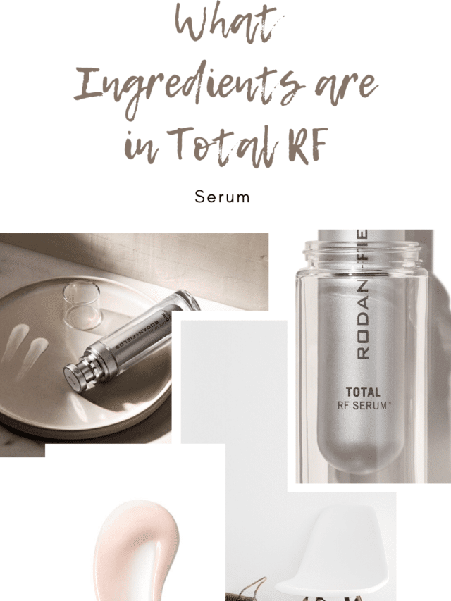 What Ingredients are in Total RF Serum?