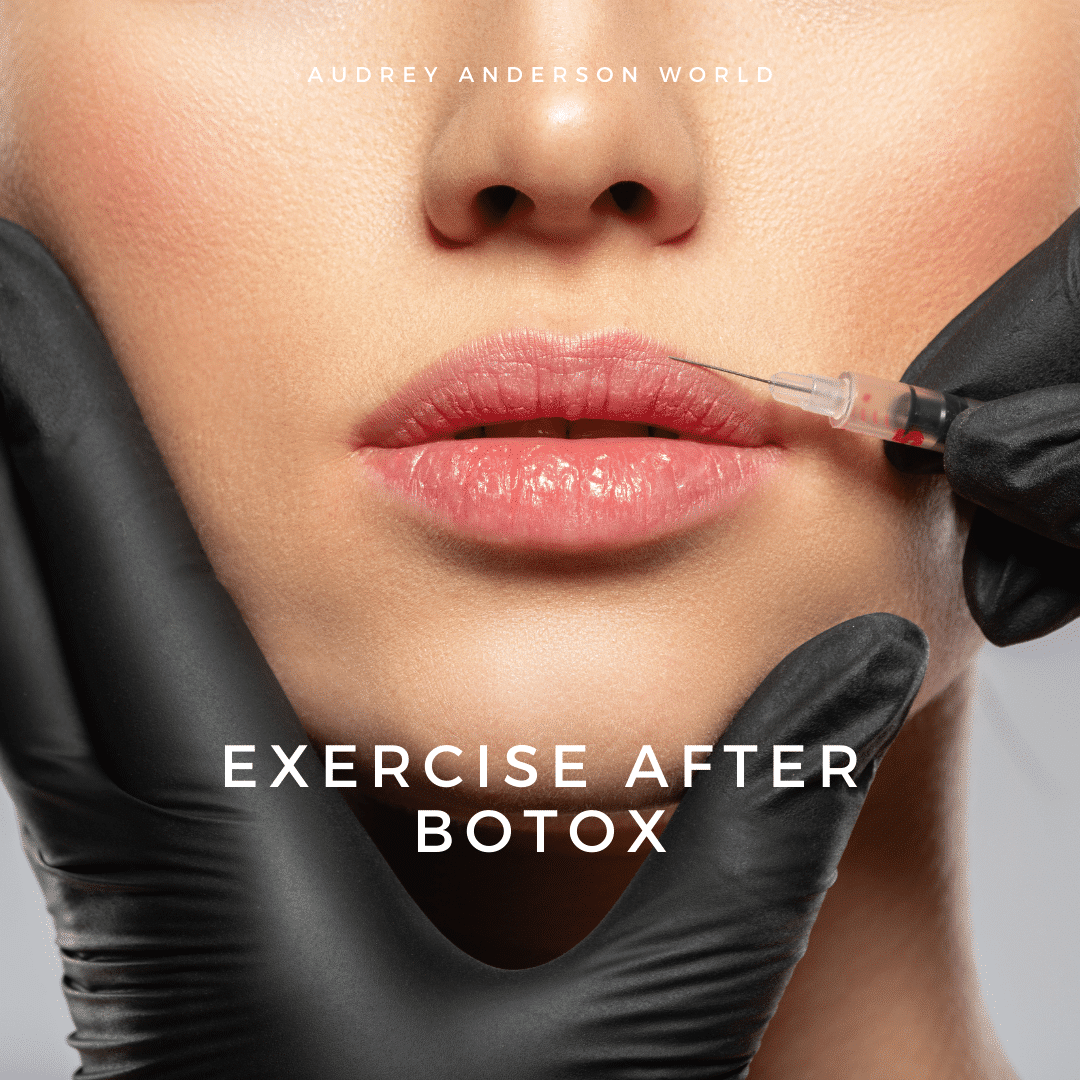 ¿Puedo hacer ejercicio después del Botox?